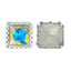 Crystal AB Princess Square Shape High-Quality Glass Sew-on Nest Hollow Claw Rhinestones WholesaleRhinestone