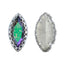 Ghost Light Navette Shape High-Quality Glass Sew-on Nest Hollow Claw Rhinestones WholesaleRhinestone