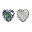 Ghost Light Maxi Heart Shape High-Quality Glass Sew-on Nest Hollow Claw Rhinestones WholesaleRhinestone