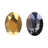 Dorado Oval Shape High Quality Glass Pointed Back Fancy Rhinestones WholesaleRhinestone