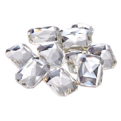 Crystal Octagon Shape High Quality Glass Beveled Flat Back Rhinestones WholesaleRhinestone