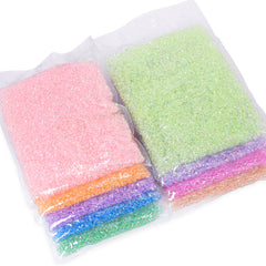 Various Colors Transparent AB Drop Shape Glass Seed Beads In Bulk Package WholesaleRhinestone