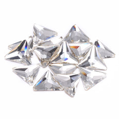 Crystal Rivoli Triangle Shape High Quality Glass Beveled Flat Back Rhinestones WholesaleRhinestone