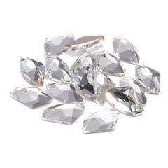 Crystal Galactic Shape High Quality Glass Beveled Flat Back Rhinestones WholesaleRhinestone