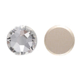 Crystal XIRIUS Round Shape High Quality Glass Beveled Flat Back Rhinestones WholesaleRhinestone