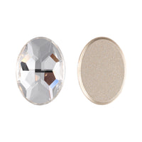 Crystal Oval Shape High Quality Glass Beveled Flat Back Rhinestones WholesaleRhinestone