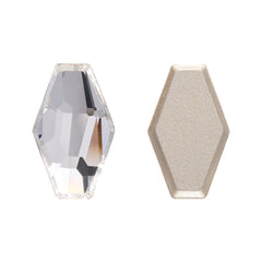 Crystal Hexagon Shape High Quality Glass Beveled Flat Back Rhinestones WholesaleRhinestone