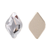 Crystal Lemon Shape High Quality Glass Beveled Flat Back Rhinestones