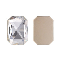 Crystal Octagon Shape High Quality Glass Beveled Flat Back Rhinestones WholesaleRhinestone