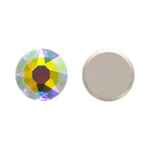 Crystal AB XIRIUS Round Shape High Quality Glass Beveled Flat Back Rhinestones WholesaleRhinestone