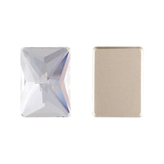 Crystal Rectangle Shape High Quality Glass Beveled Flat Back Rhinestones WholesaleRhinestone