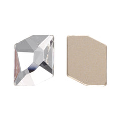 クリスタルコスミックシェイプ高品質のガラスベベルフラットバックラインストーン