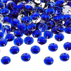 Rivoli Sapphire Resin Sew-on Rhinestones For Dance Costume WholesaleRhinestone