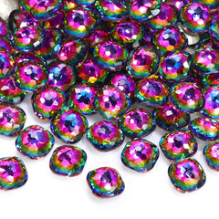 Volcano Fantasy Cushion Square Shape High Quality Glass Pointed Back Fancy Rhinestones WholesaleRhinestone