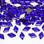 Rhombus Shape Sapphire Flat Back Fancy Rhinestones WholesaleRhinestone