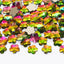 5 leaf plum blossoms Shape Rainbow Flat Back Fancy Rhinestones WholesaleRhinestone