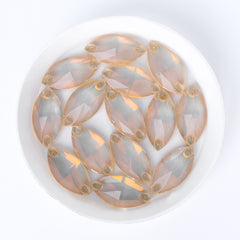 Silk AM Navette Shape High Quality Glass Sew-on Rhinestones WholesaleRhinestone
