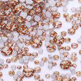 Mixed Sizes Crystal Leopard Grain Glass Flat Back Rhinestones For Nail Art WholesaleRhinestone