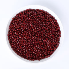 Glass Galvanized Seed Beads 12/0 Size 1.8mm GA-1059 Color WholesaleRhinestone