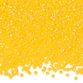 Opaque Luster Dark Yellow Color Hight Quality Glass Cylinder Seed Beads 1.6 MM Size BS1013 WholesaleRhinestone