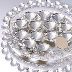 Crystal Rivoli Shape High Quality Glass Beveled Flat Back Rhinestones WholesaleRhinestone