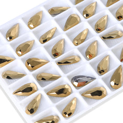 Dorado Teardrop Shape High Quality Glass Pointed Back Fancy Rhinestones WholesaleRhinestone