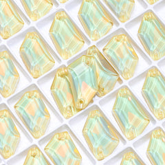 Jonquil AM De-Art Shape High Quality Glass Sew-on Rhinestones WholesaleRhinestone