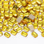 Octagon Shape Citrine Flat Back Fancy Rhinestones WholesaleRhinestone
