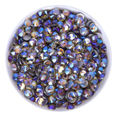 Purple Topaz Light Glass Flat Back Rhinestones Silver Back WholesaleRhinestone