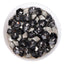 Black Diamond Hexagon kaleidoscope Shape Glass Pointed Back Fancy Rhinestones WholesaleRhinestone