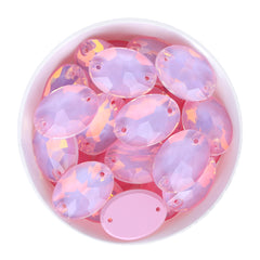Rosaline AM Oval Shape High Quality Glass Sew-on Rhinestones WholesaleRhinestone