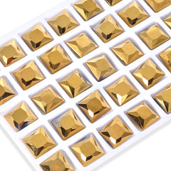 Dorado Princess Square Shape High Quality Glass Pointed Back Fancy Rhinestones WholesaleRhinestone
