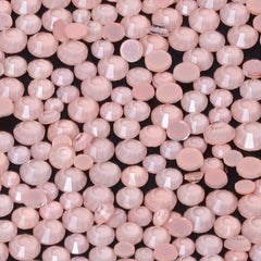 Mixed Sizes Mocha Neon Champagne Glass Flat Back Rhinestones For Nail Art WholesaleRhinestone