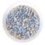 Lt Light Blue Heart Shape Glass Pointed Back Fancy Rhinestones WholesaleRhinestone