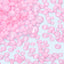Mixed Sizes Neon Pink Snowy White Glass Flat Back Rhinestones For Nail Art WholesaleRhinestone