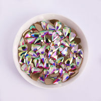 Shield Shape Crystal AB Flat Back Fancy Rhinestones WholesaleRhinestone