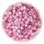 Crystal Pink Fairy Glass FlatBack Rhinestones Silver Back WholesaleRhinestone