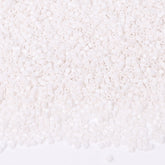 Opaque White Color Hight Quality Glass Cylinder Seed Beads 1.6 MM Size BS1005 WholesaleRhinestone