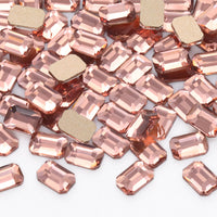 Octagon Shape Champagne Flat Back Fancy Rhinestones WholesaleRhinestone