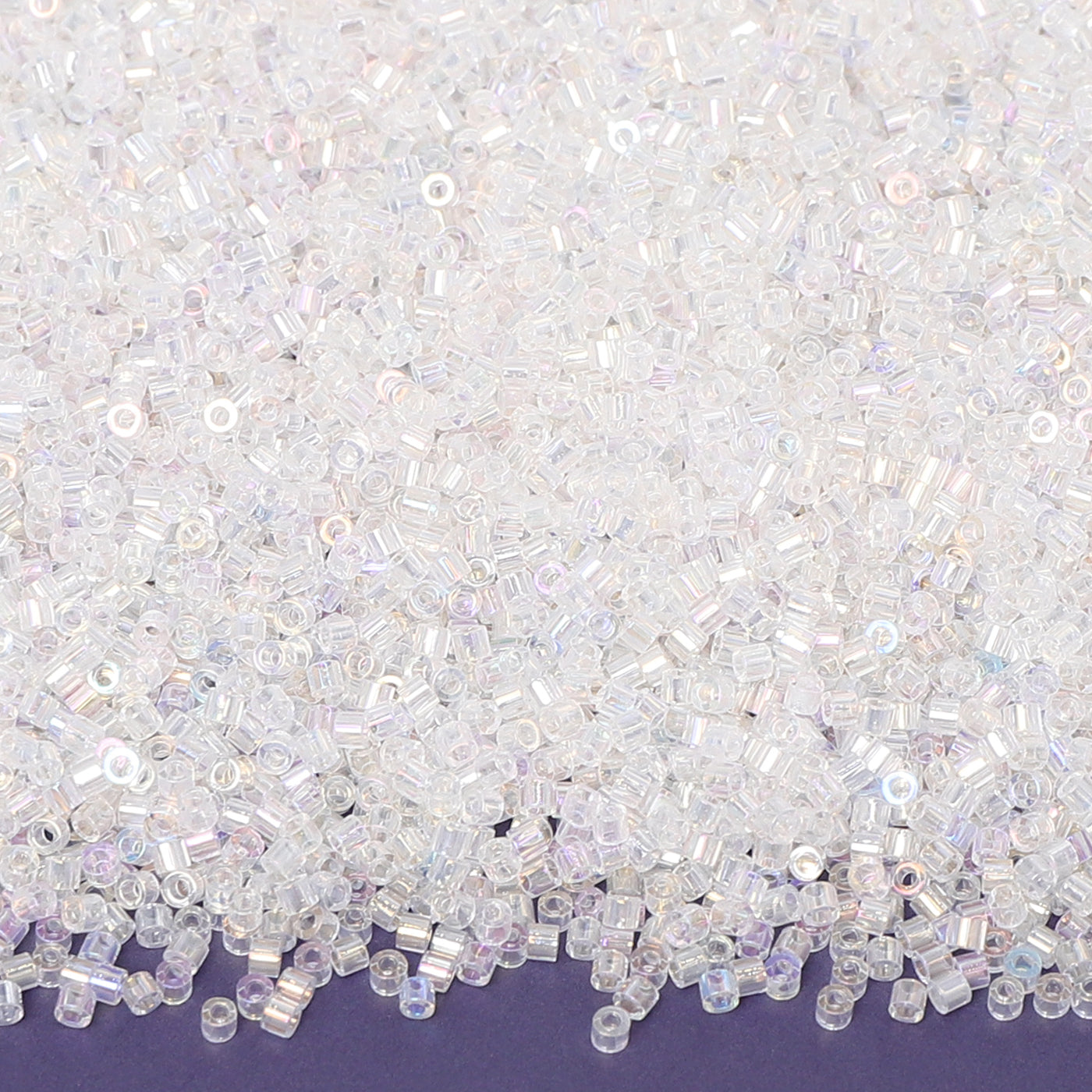 Transparent Rainbow Color Hight Quality Glass Cylinder Seed Beads 1.6 MM Size BS1004 WholesaleRhinestone