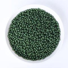 Glass Galvanized Seed Beads 12/0 Size 1.8mm GA-1040 Color WholesaleRhinestone