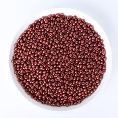 Glass Galvanized Seed Beads 12/0 Size 1.8mm GA-1039 Color WholesaleRhinestone