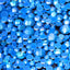 Mixed Sizes Mocha Shimmer Dk Blue Glass Flat Back Rhinestones For Nail Art WholesaleRhinestone