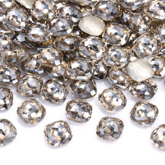 Satin Fantasy Cushion Square Shape High Quality Glass Pointed Back Fancy Rhinestones WholesaleRhinestone