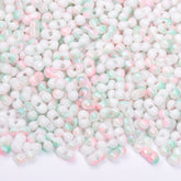 RNB011 Rainbow Effect Peanut Beads Shape Glass Seed Beads WholesaleRhinestone