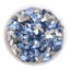 Lt Light Blue Rabbit Shape Glass Pointed Back Fancy Rhinestones WholesaleRhinestone