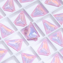 Slim Triangle Shape Rosaline AM High Quality Glass Sew-on Rhinestones WholesaleRhinestone