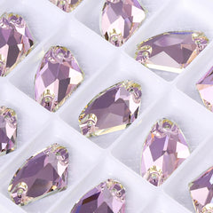 Vitrail Light Galactic Shape High Quality Glass Sew-on Rhinestones WholesaleRhinestone