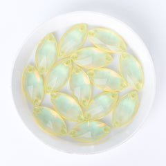 Jonquil AM Navette Shape High Quality Glass Sew-on Rhinestones WholesaleRhinestone