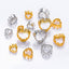 Maxi Heart Shape High-Quality Sew-on Nest Hollow Claw For Rhinestone Claw settings WholesaleRhinestone